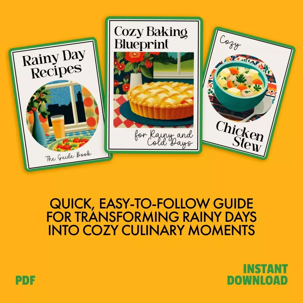 Your Cozy Bundle of Rainy Day Meals – 3-in-1 Recipe & Meal Guide Bundle