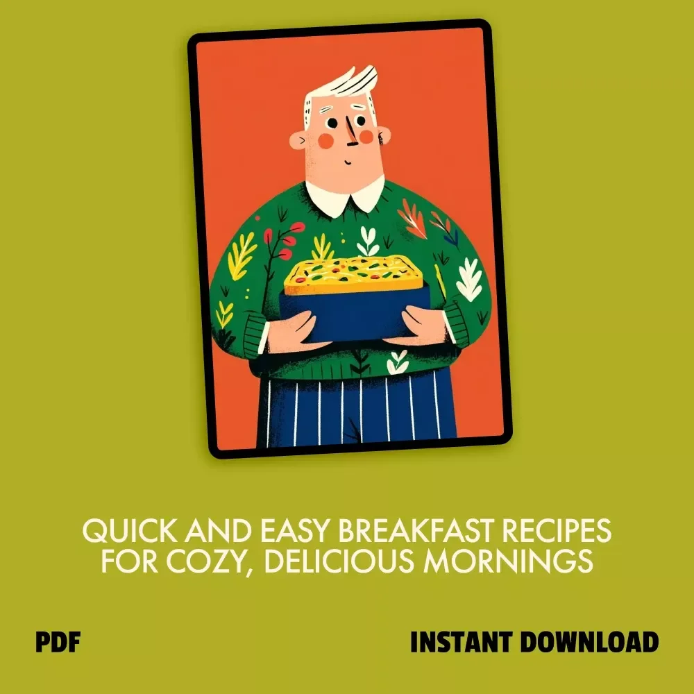 Comfort Breakfast Pack for Cozy Mornings - 5-in-1 Digital Bundle of Comfort Breakfast Recipes