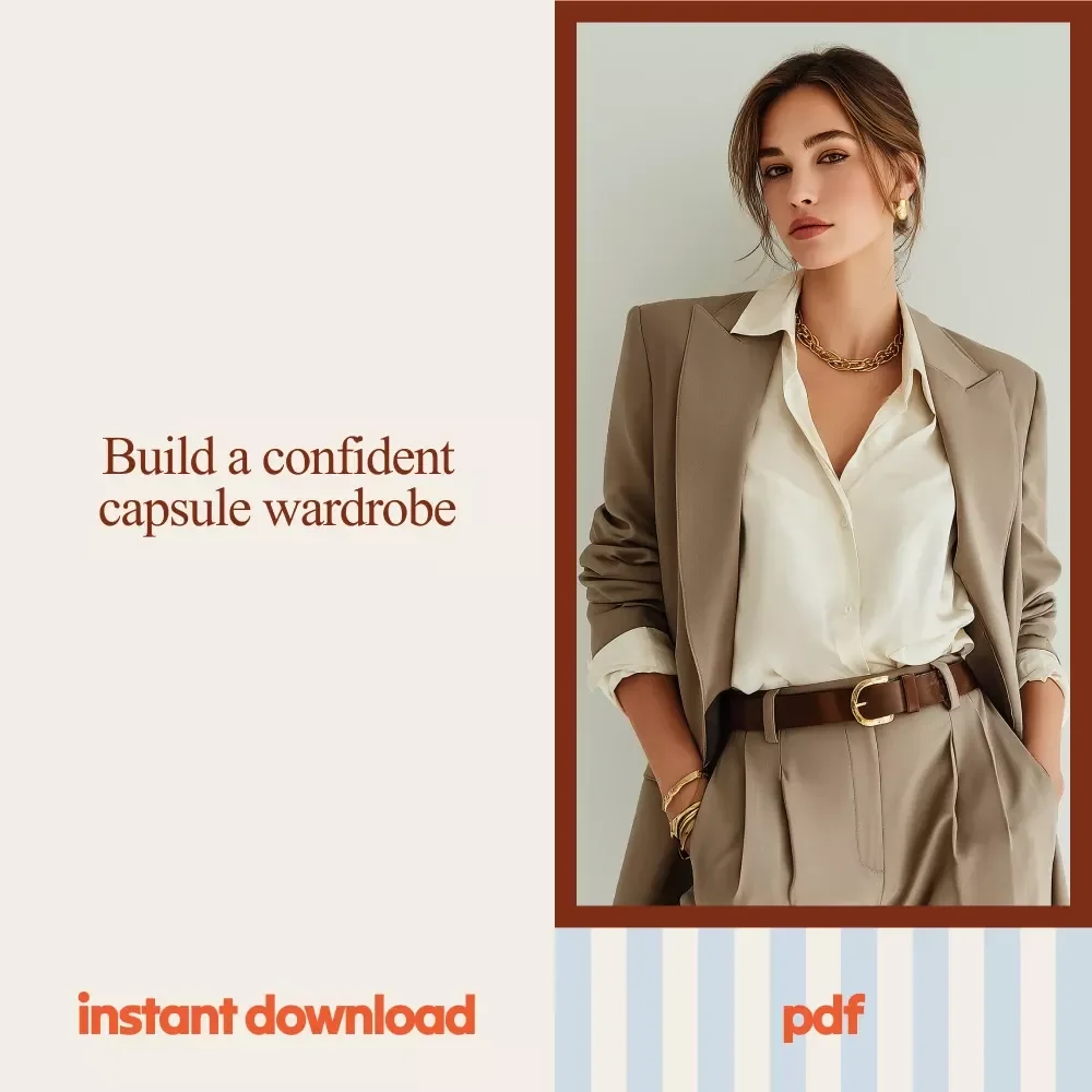 Capsule Wardrobe Builder Kit | How to Build a Capsule Wardrobe 3-in-1 Guides