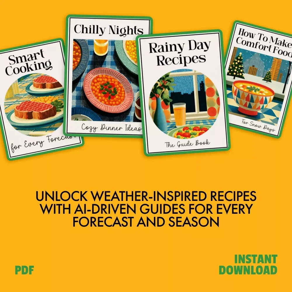 Forecast-to-Flavor AI Kit: 4-in-1 Weather-Inspired Recipe Bundle