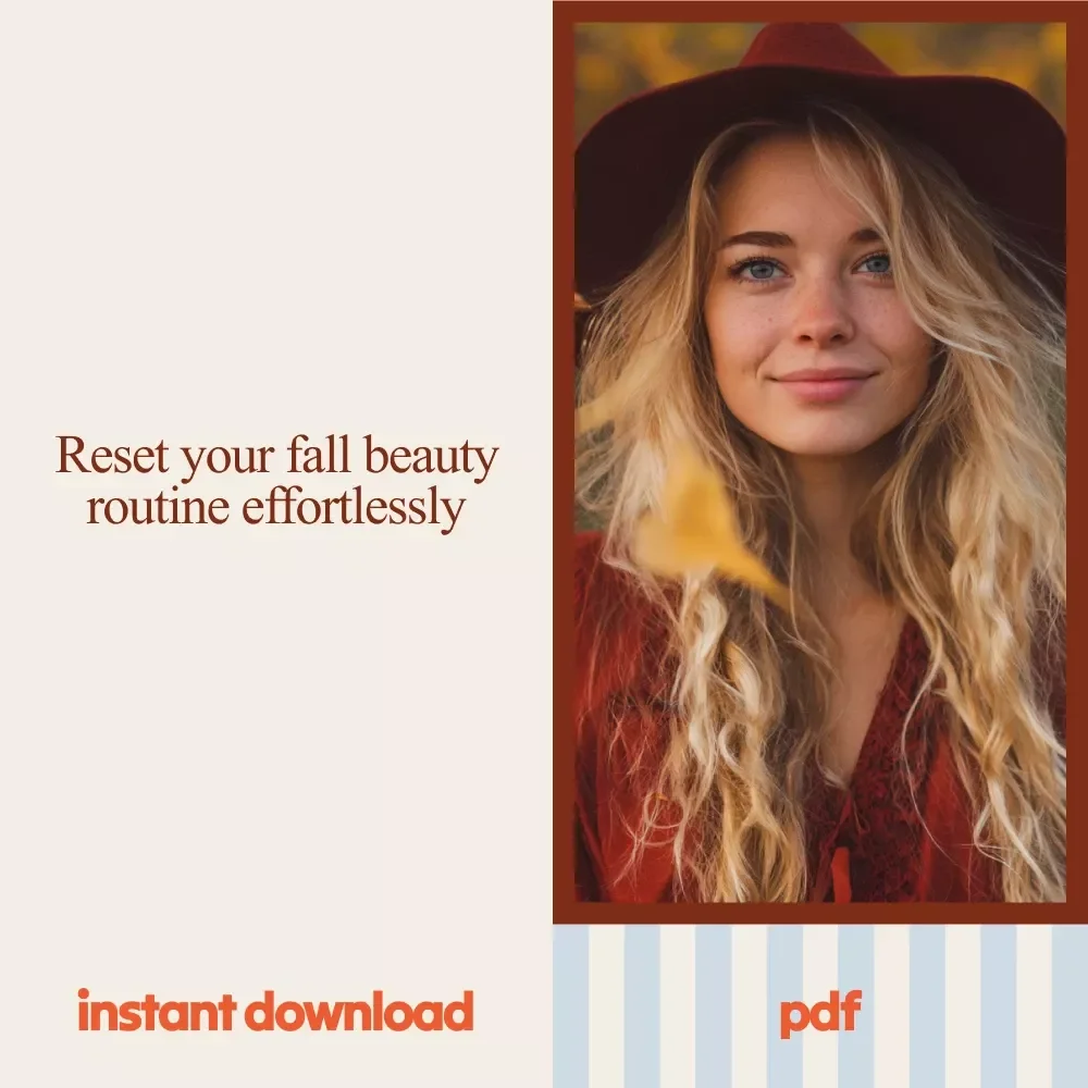 Fall Skincare Reset Bundle | Fall Beauty Routine Digital Guides & Checklists