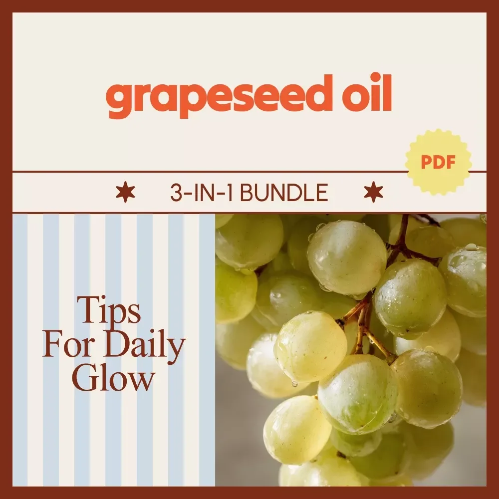 Grapeseed Oil Tips for Daily Glow 3-in-1 Bundle | Beauty Benefits of Grapeseed Oil