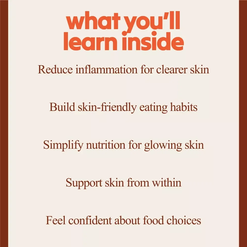 Radiant Skin Nutrition Toolkit – 3-in-1 Bundle | Healthy Diet for Glowing Skin