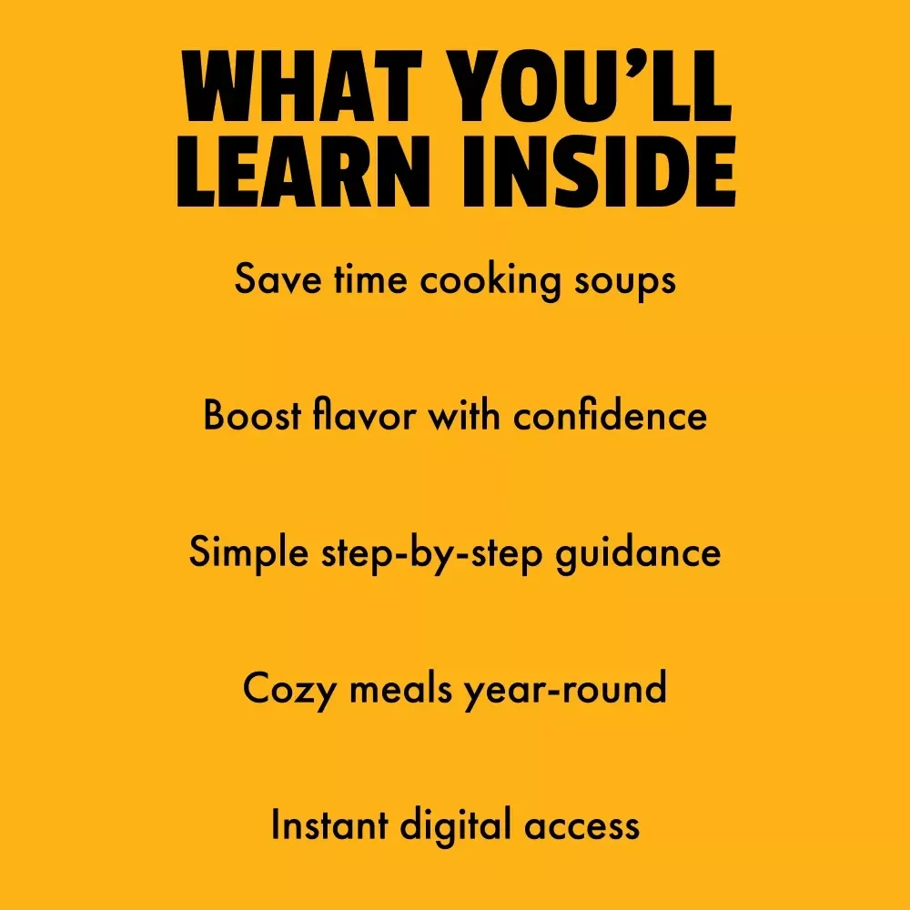 Fun Soup Party Kit for Every Mood – 10-in-1 Digital Bundle of Fun Soup Recipes, Cozy Homemade Soup eBooks & Easy Kitchen Guides