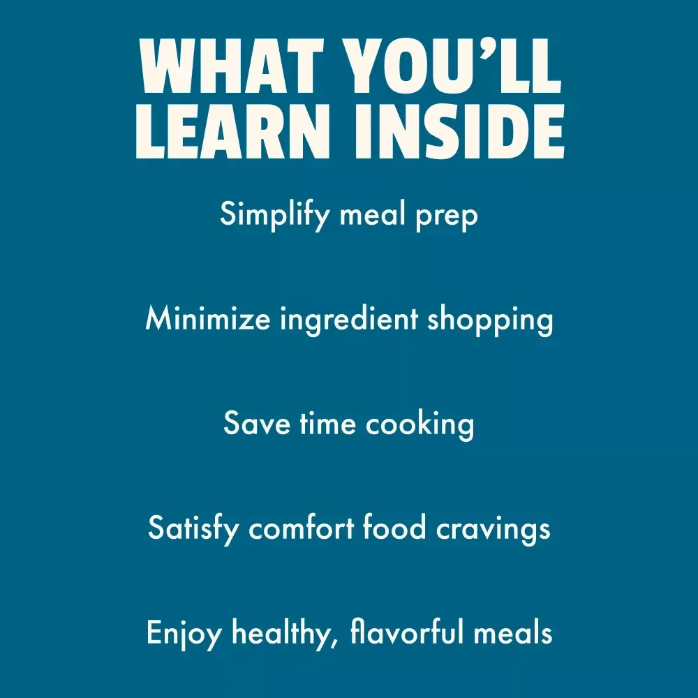 Simple Comfort Pack for Weeknights: 3-in-1 Bundle of Five-Ingredient Comfort Meals