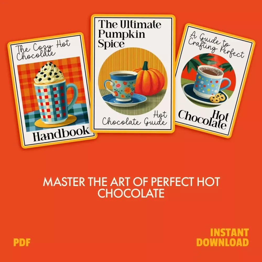 Magic Recipes Pack for Hot Chocolate Mastery: 3-in-1 Bundle of Hot Chocolate Guides, eBooks, & Checklists