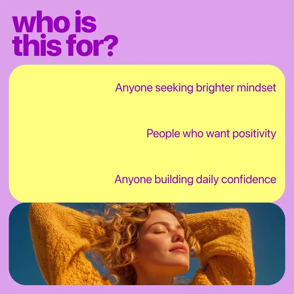 Positive Attitude Starter Pack | 3-in-1 Digital Bundle – Bright Side Living: A Simple Guide to Building a Positive Attitude + Your Bright Mindset Kickstart Checklist + 30 Days to Brighter Thinking
