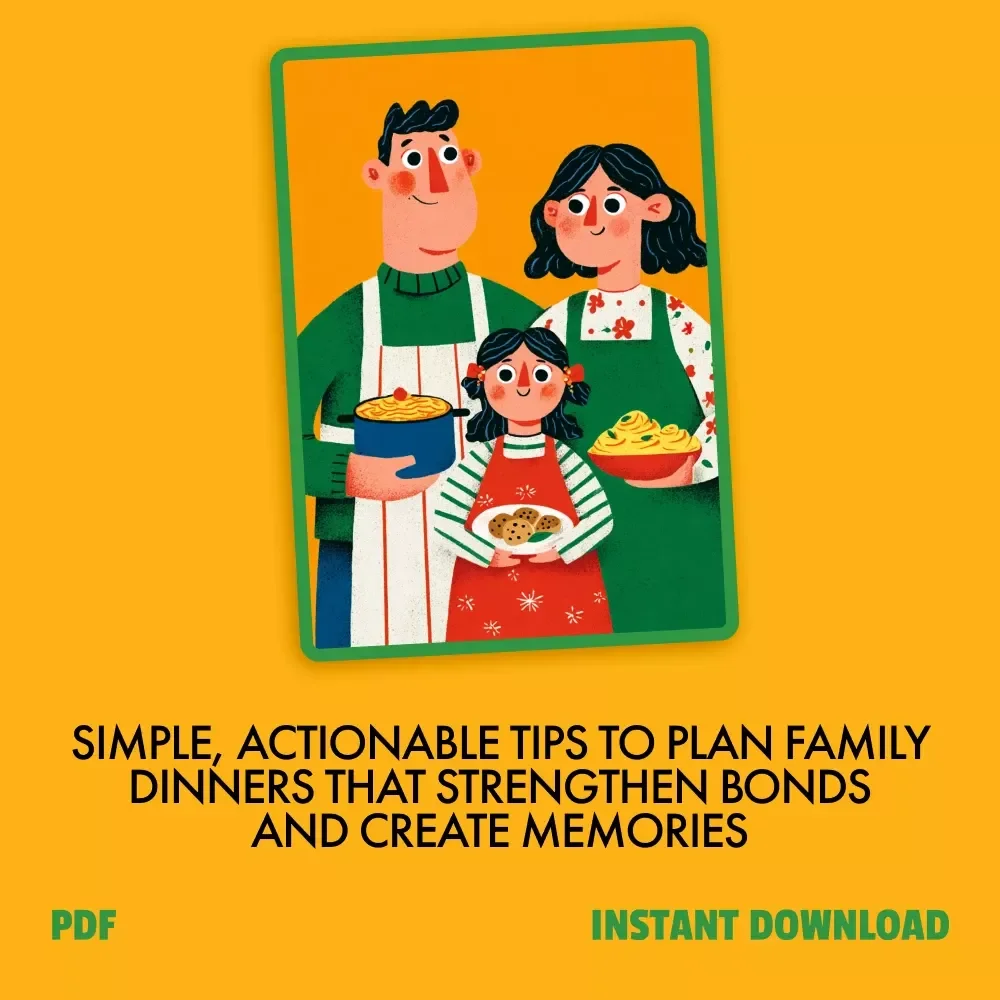 Family Dinner Bundle to Strengthen Your Bonds - 10-in-1 Digital Download Pack