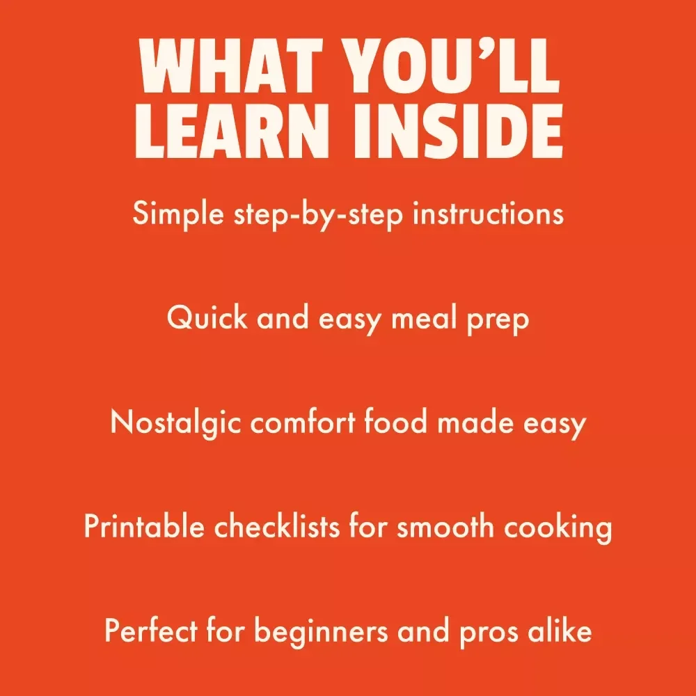 Nostalgia Meal Toolkit for Soothing Nights - 3-in-1 Bundle to Recreate Childhood Comfort Recipes