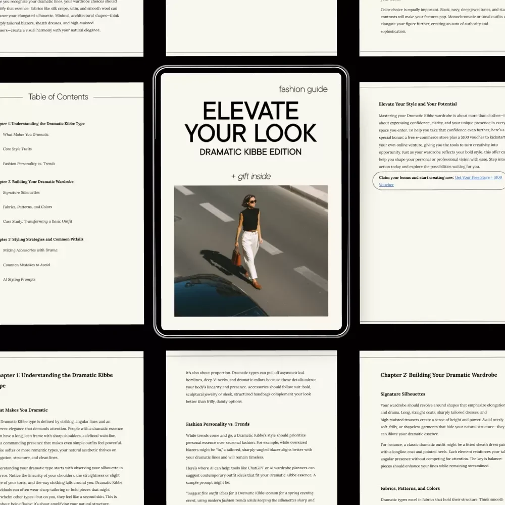 Elevate Your Look: Dramatic Kibbe Edition - Ultimate Guide for Dramatic Kibbe Outfit Ideas and Styling
