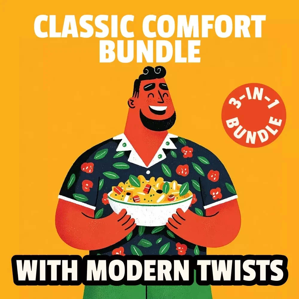 Classic Comfort Bundle with Modern Twists: 3-in-1 Digital Download for Effortless Cooking