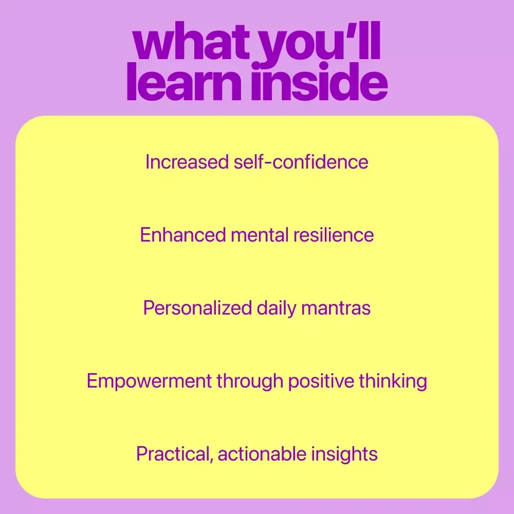 Inner Strength Affirmations Pack - Positive Affirmations for Confidence, Mental Strength, and Daily Empowerment