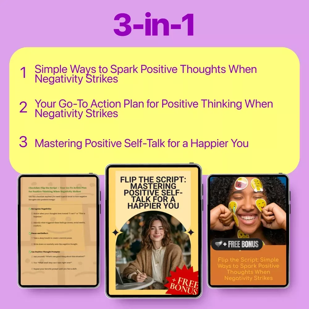 Consistent Optimism Bundle: 3-in-1 Guide to Positive Thinking & Mastering Self-Talk