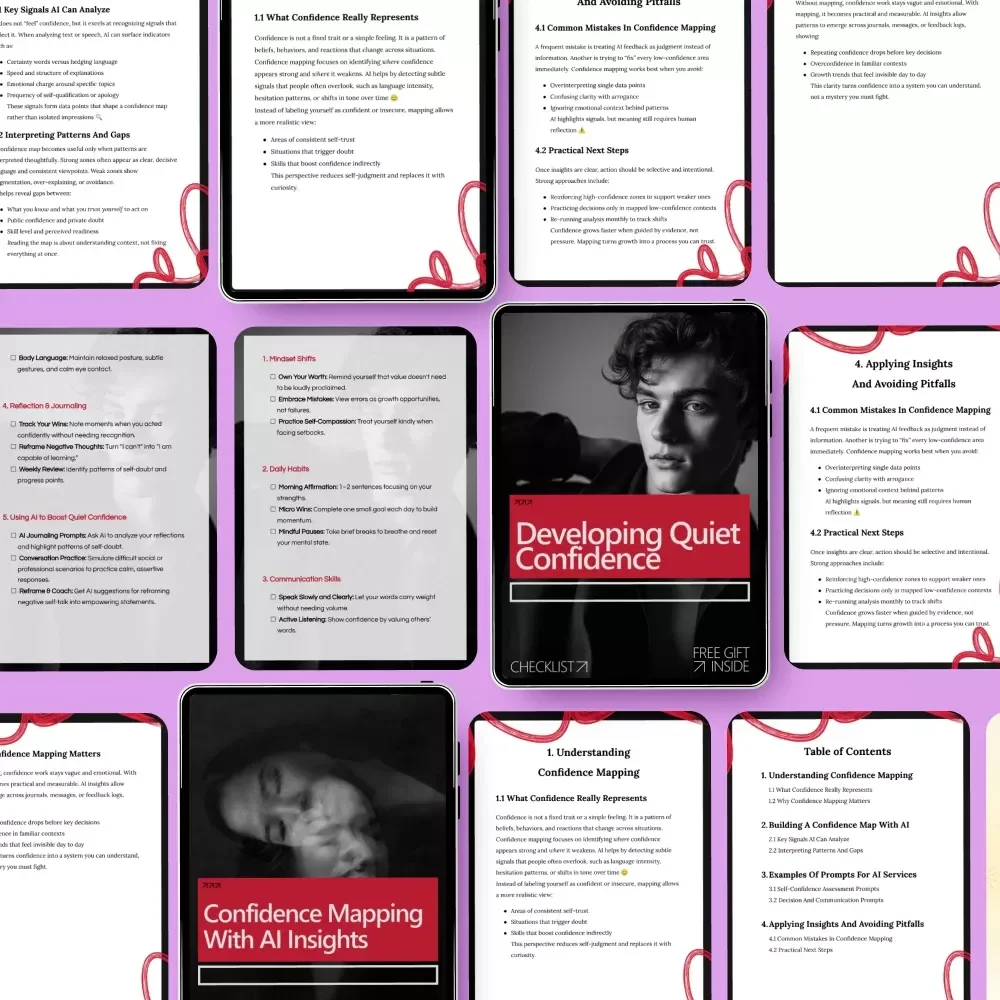 From Self-Doubt to Strength Pack: Boost Confidence & Self-Esteem with These 3 Digital Guides