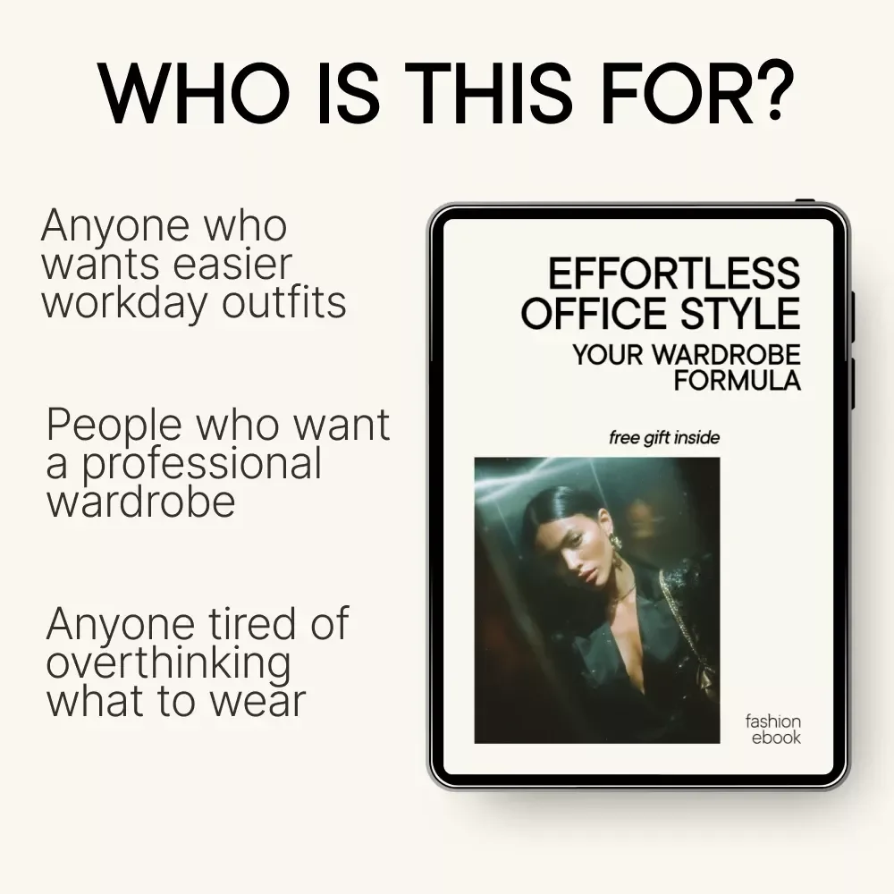 Effortless Office Style: Your Wardrobe Formula | Work Outfit Formulas Guide | Capsule Work Wardrobe eBook | Professional Office Style Digital Download