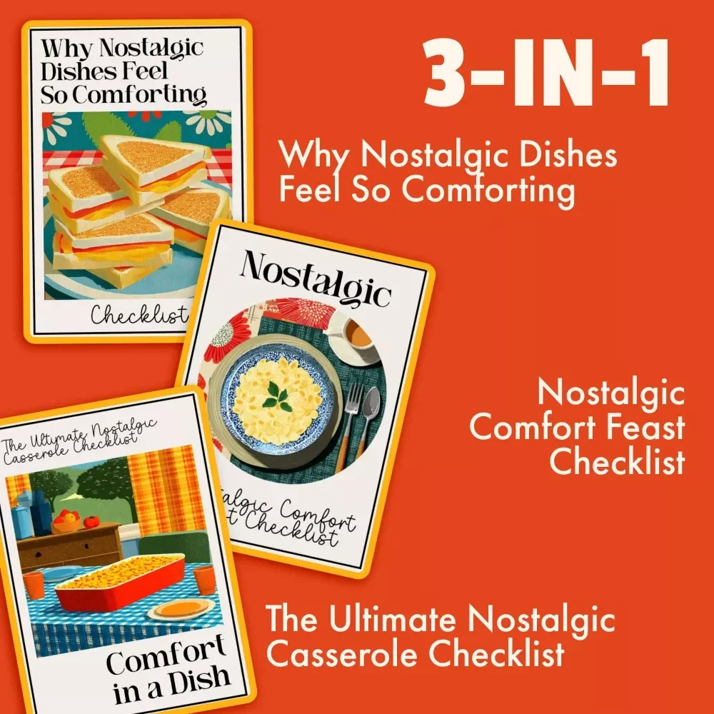 Cozy Nostalgia System for Simple Dishes: 3-in-1 Bundle of Comforting Recipes