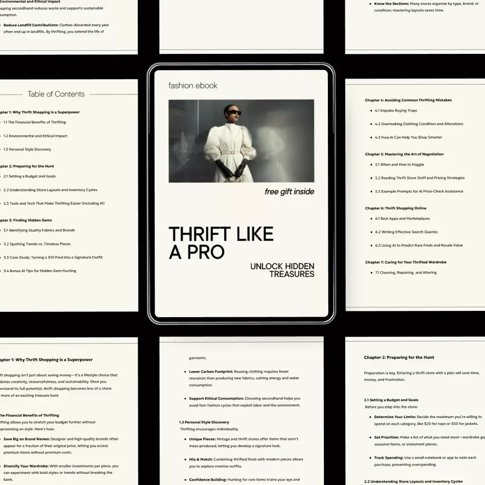 Thrift Like a Pro: Unlock Hidden Treasures – Your Ultimate Guide to Thrift Shopping Like a Pro