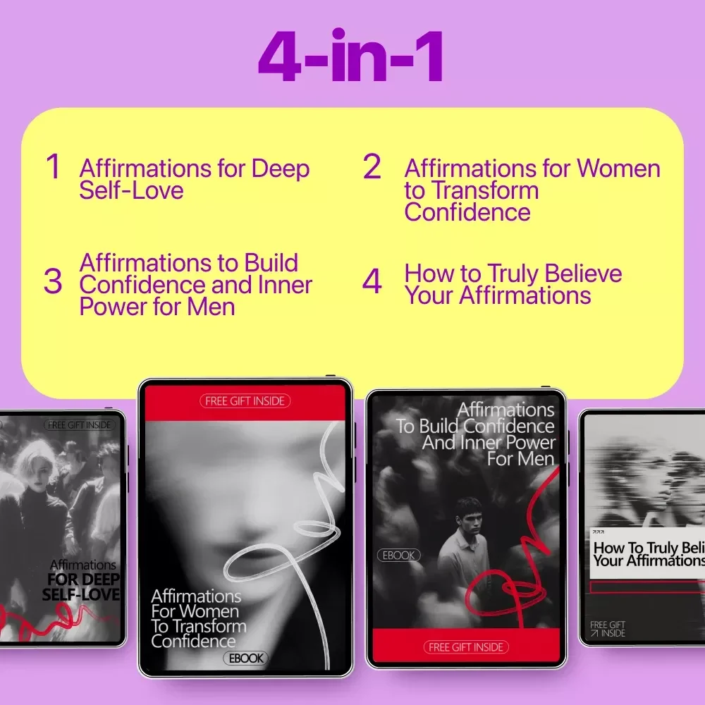 Self-Love in Every Word Bundle: Affirmations for Self-Love, Confidence & Inner Power