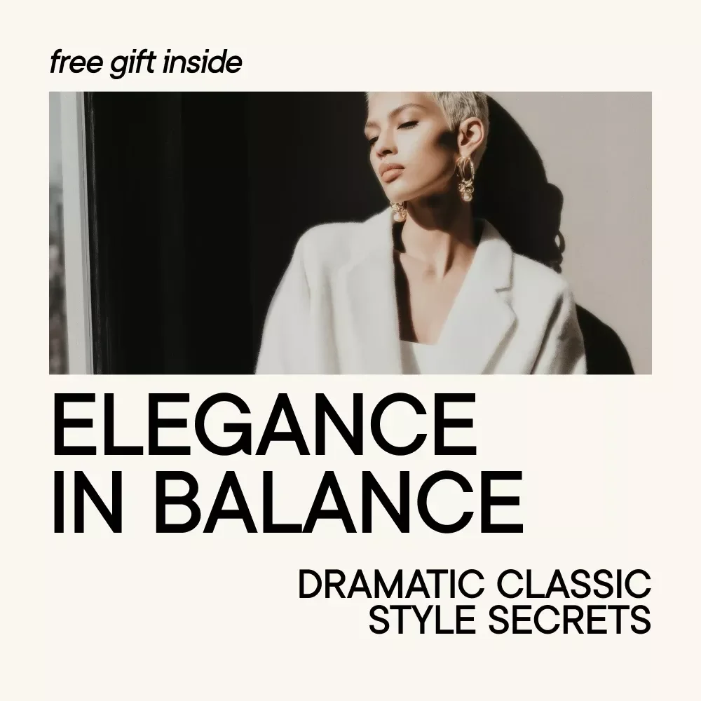 Elegance in Balance: Dramatic Classic Style Secrets - A Guide to Dramatic Classic Kibbe Outfit Ideas