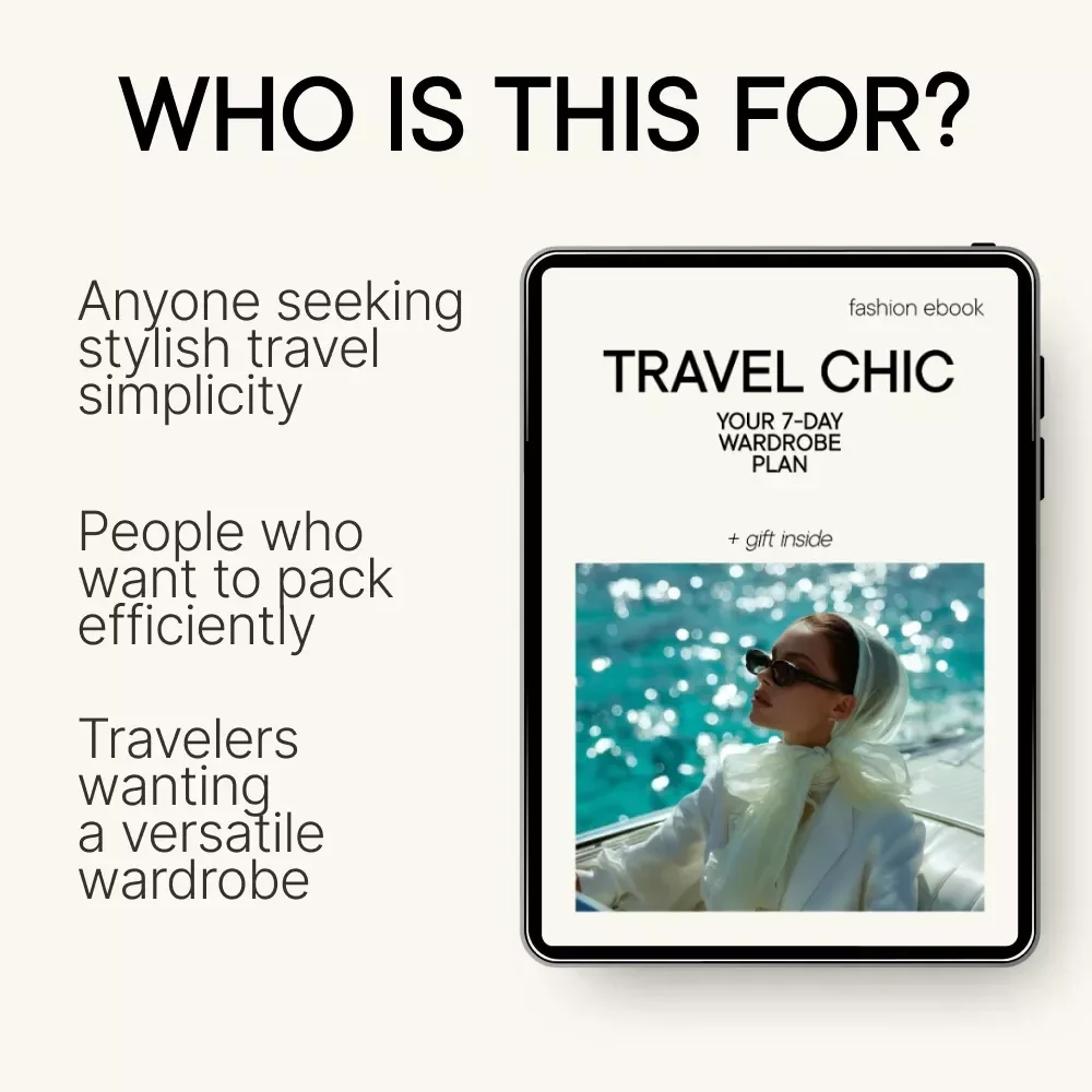Travel Chic: Your 7-Day Wardrobe Plan – The Ultimate Guide to Packing Light and Stylish