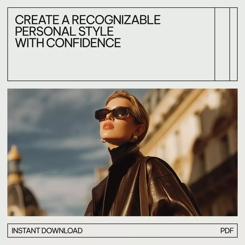 How to Create a Style People Recognize – 3-in-1 Digital Bundle on how to develop a signature style | Fashion Identity, Personal Styling Checklist & Developing a Signature Style