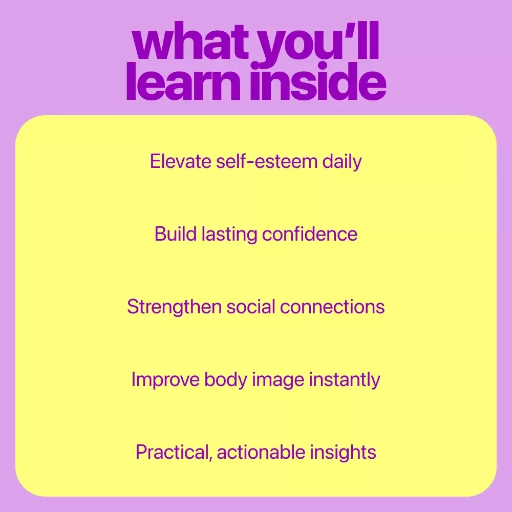 Self-Esteem Elevation Toolkit: Boost Confidence & Self-Esteem with Guides, eBooks & Checklists