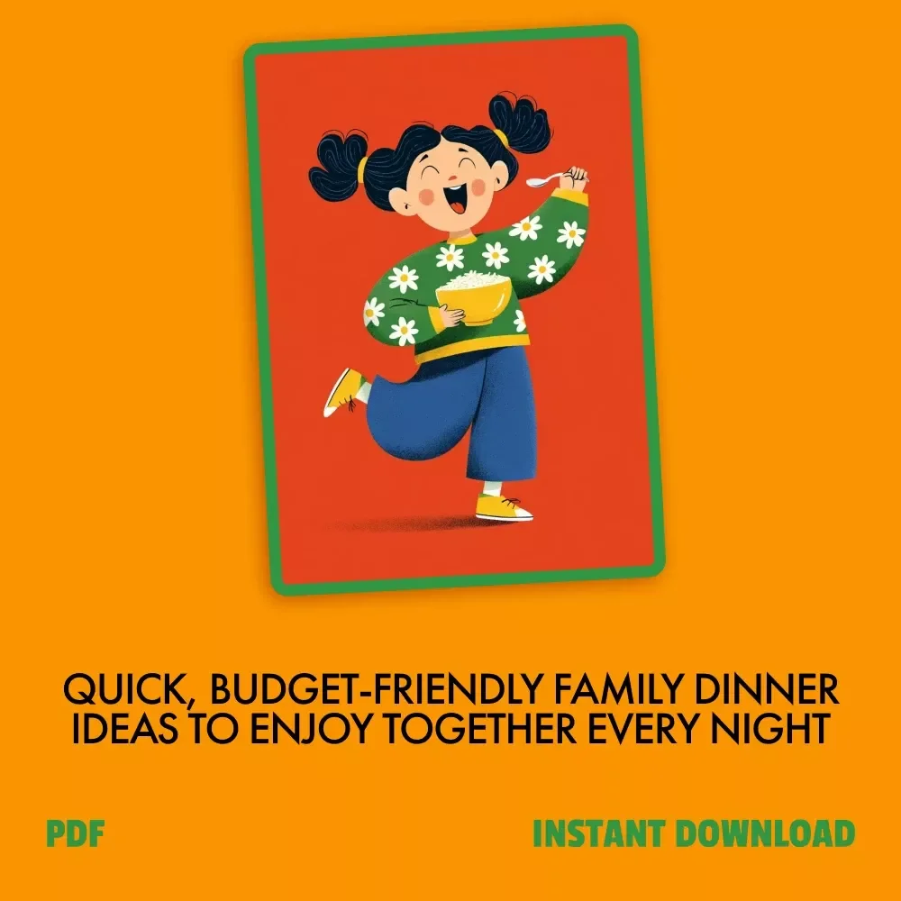 Family Dinner Pack for Budget Dinners - 10-in-1 Bundle of Cozy Family Meal Ideas