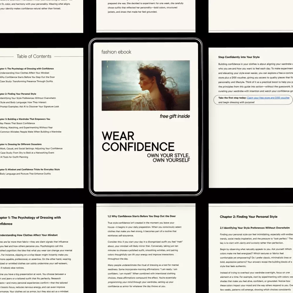 Wear Confidence: Own Your Style, Own Yourself - How to Feel Confident in Your Clothes