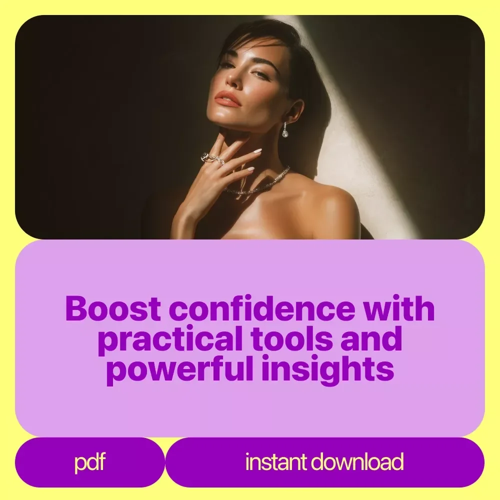 Boost Your Confidence Toolkit: Speak Boldly Guide, Confidence Checklist & Self-Esteem eBook