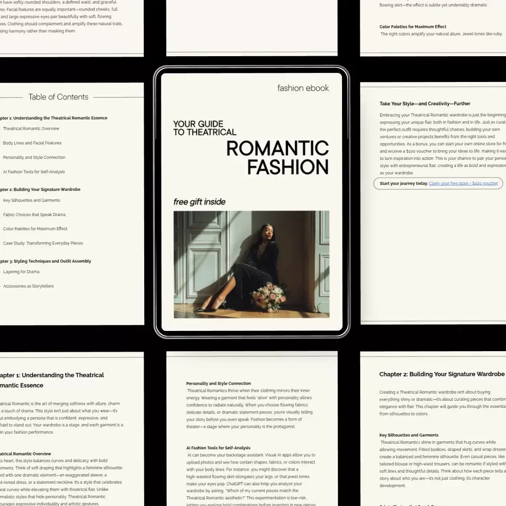 Your Guide to Theatrical Romantic Fashion: The Ultimate Guide for Kibbe Outfit Ideas