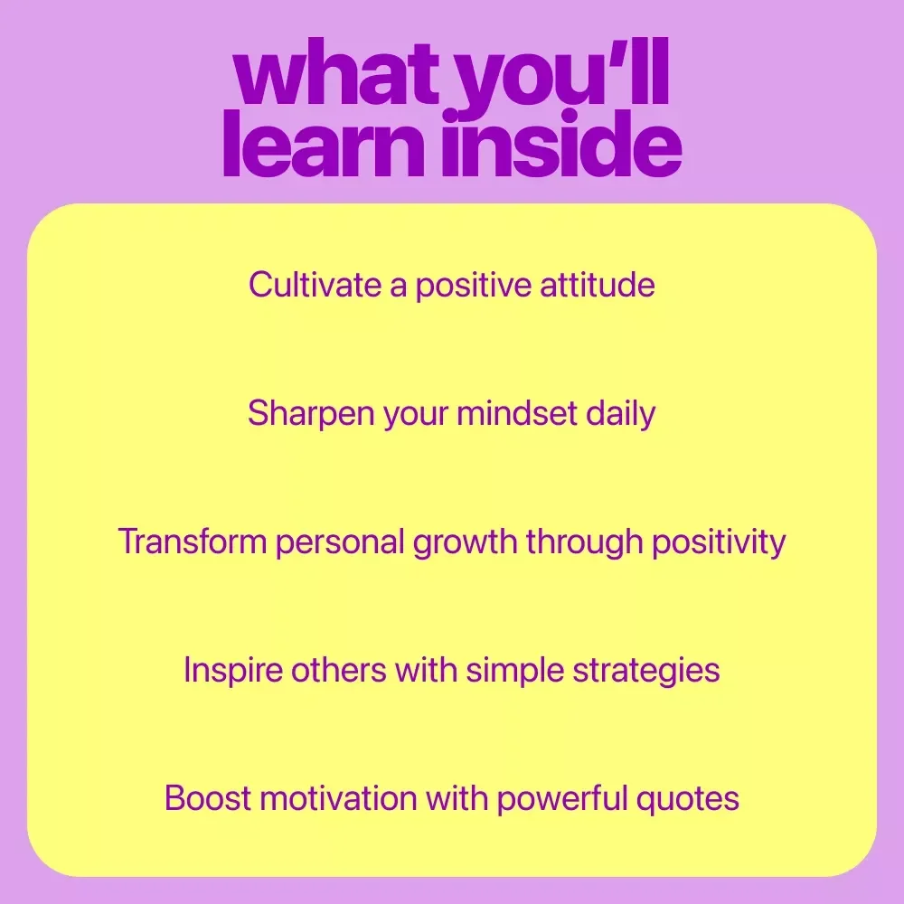 Exploring the Power of Positive Attitude: 5-in-1 Bundle of Digital Guides, eBooks, and Checklists
