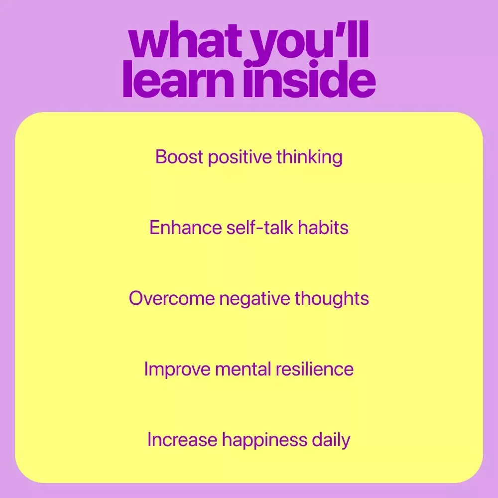 Consistent Optimism Bundle: 3-in-1 Guide to Positive Thinking & Mastering Self-Talk