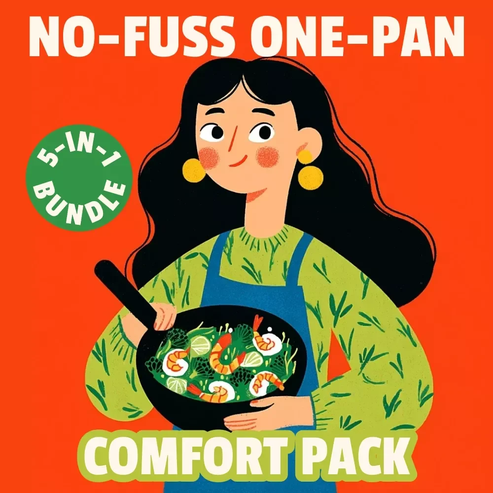 No-Fuss One-Pan Comfort Pack: 5-in-1 Bundle for Cozy, Easy Dinners