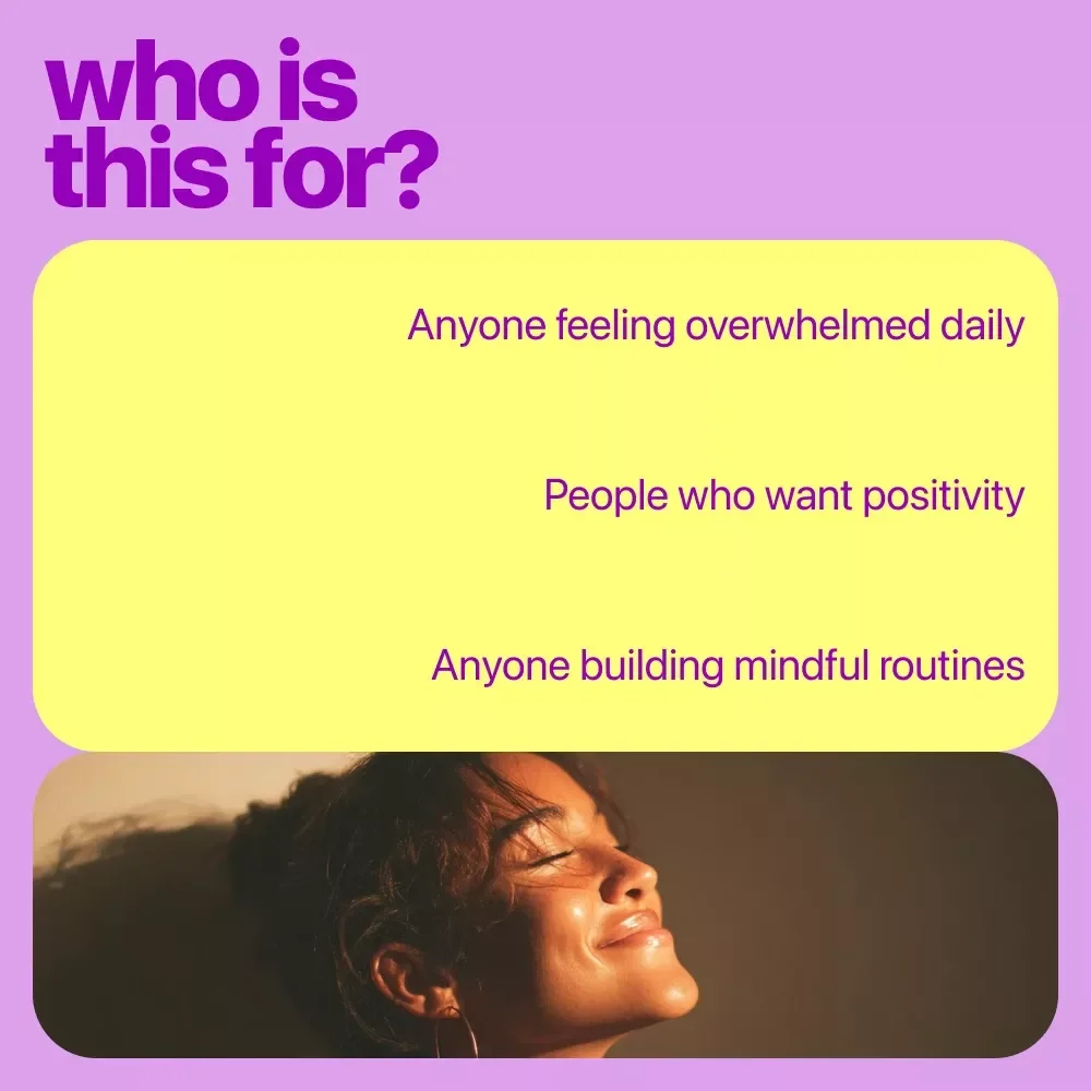 Think Happy: Affirmations Pack – Affirmations for Positive Thinking Bundle | 5-in-1 Digital Download for Mindset, Calm & Daily Motivation
