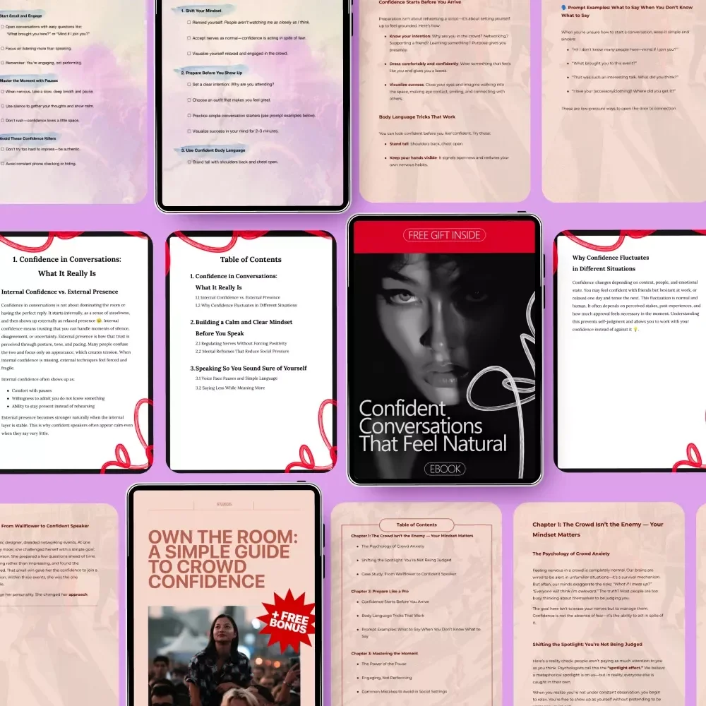 Power Pack to Radiate Confidence: 3 in 1 Bundle of Guides, eBooks & Checklists