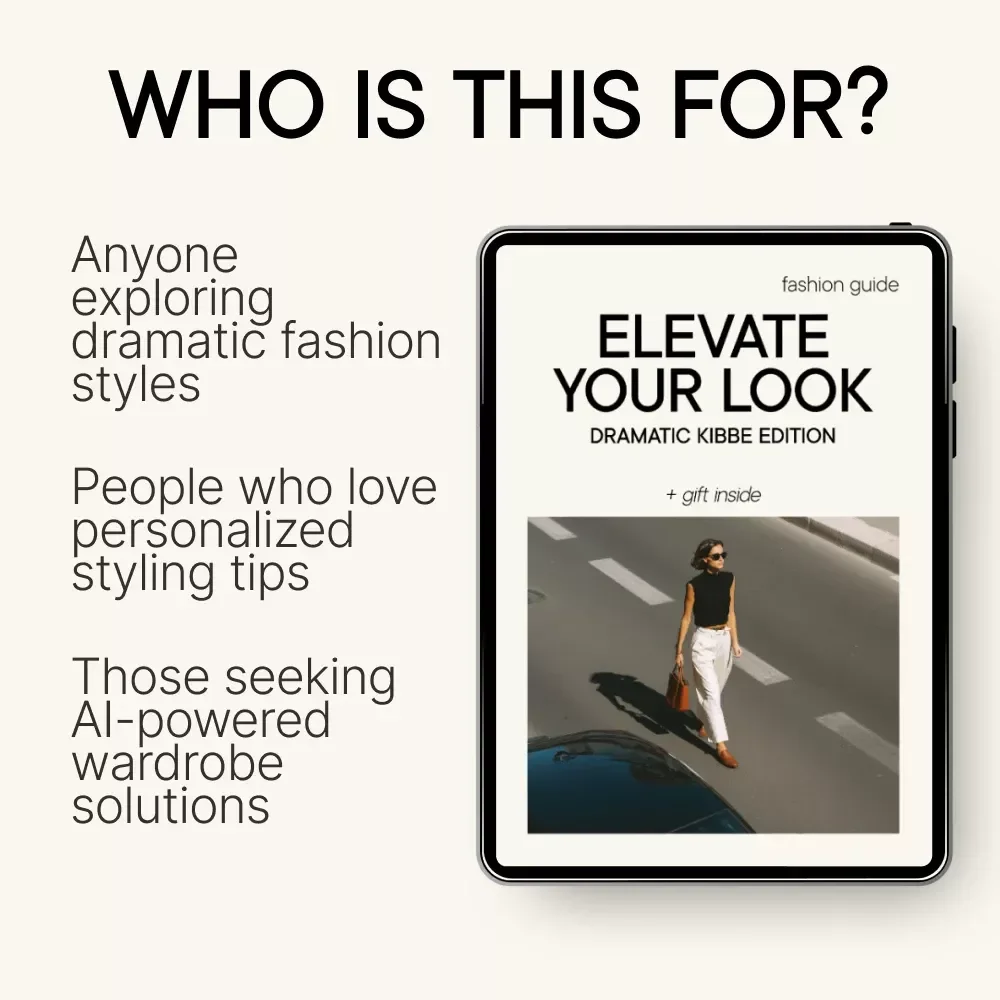 Elevate Your Look: Dramatic Kibbe Edition - Ultimate Guide for Dramatic Kibbe Outfit Ideas and Styling