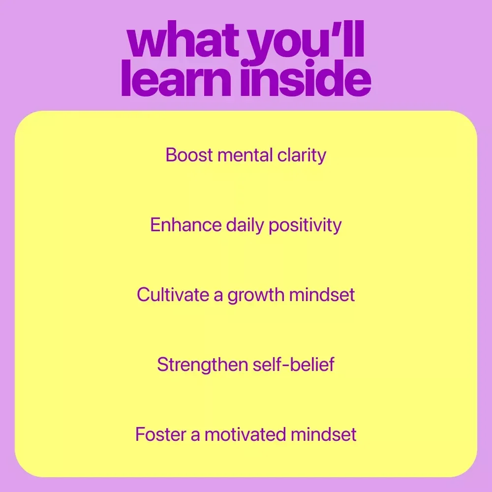 Daily Confidence Inspiration Bundle: Powerful Words, Powerful Mind & More