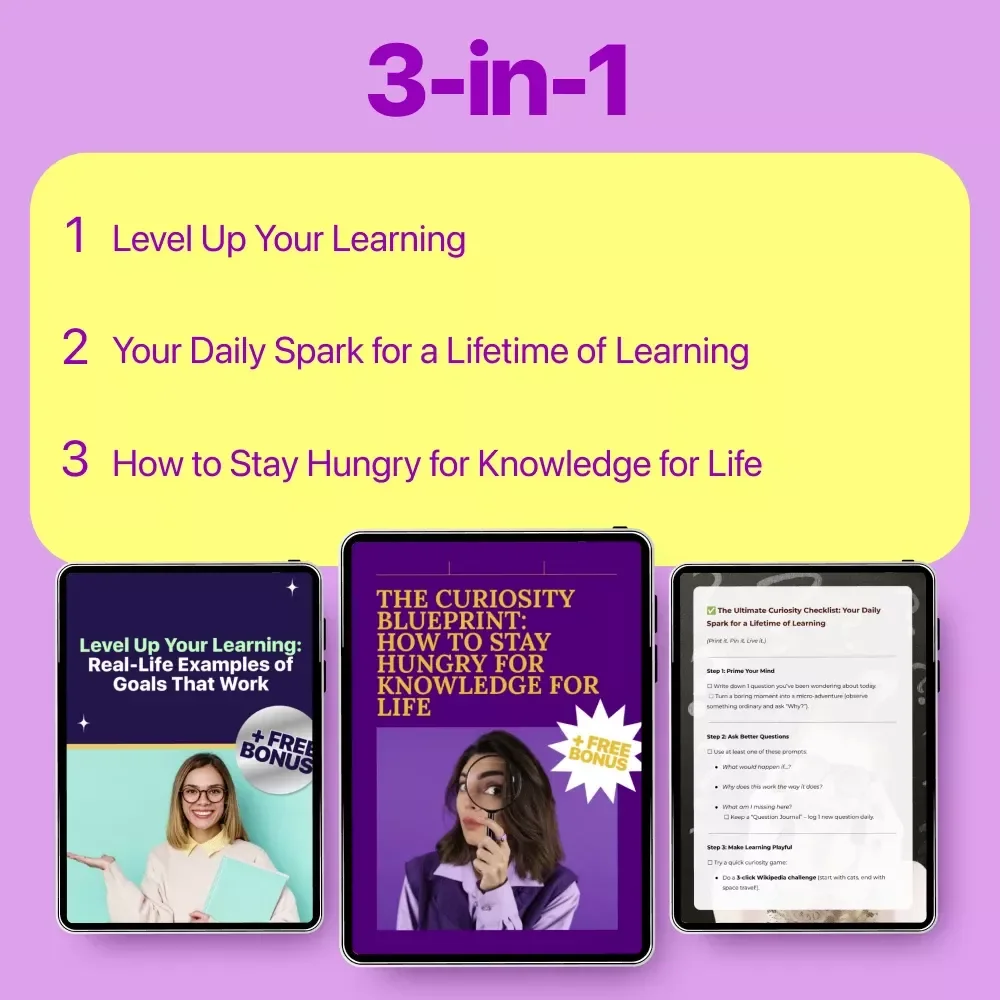Lifelong Curiosity for Learners: 3-in-1 Bundle to Build Curiosity for Lifelong Knowledge