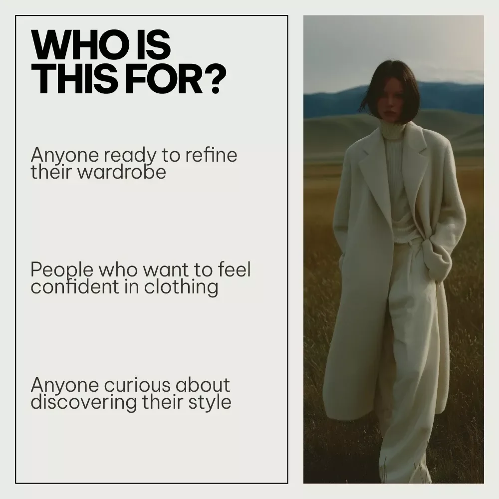 How to Dress in a Way That Feels Like You: 3-in-1 Digital Bundle to Find a Personal Style That Feels Good – Feel-Good Style Formula, Simple Style Checklist & Signature Archetype Guide
