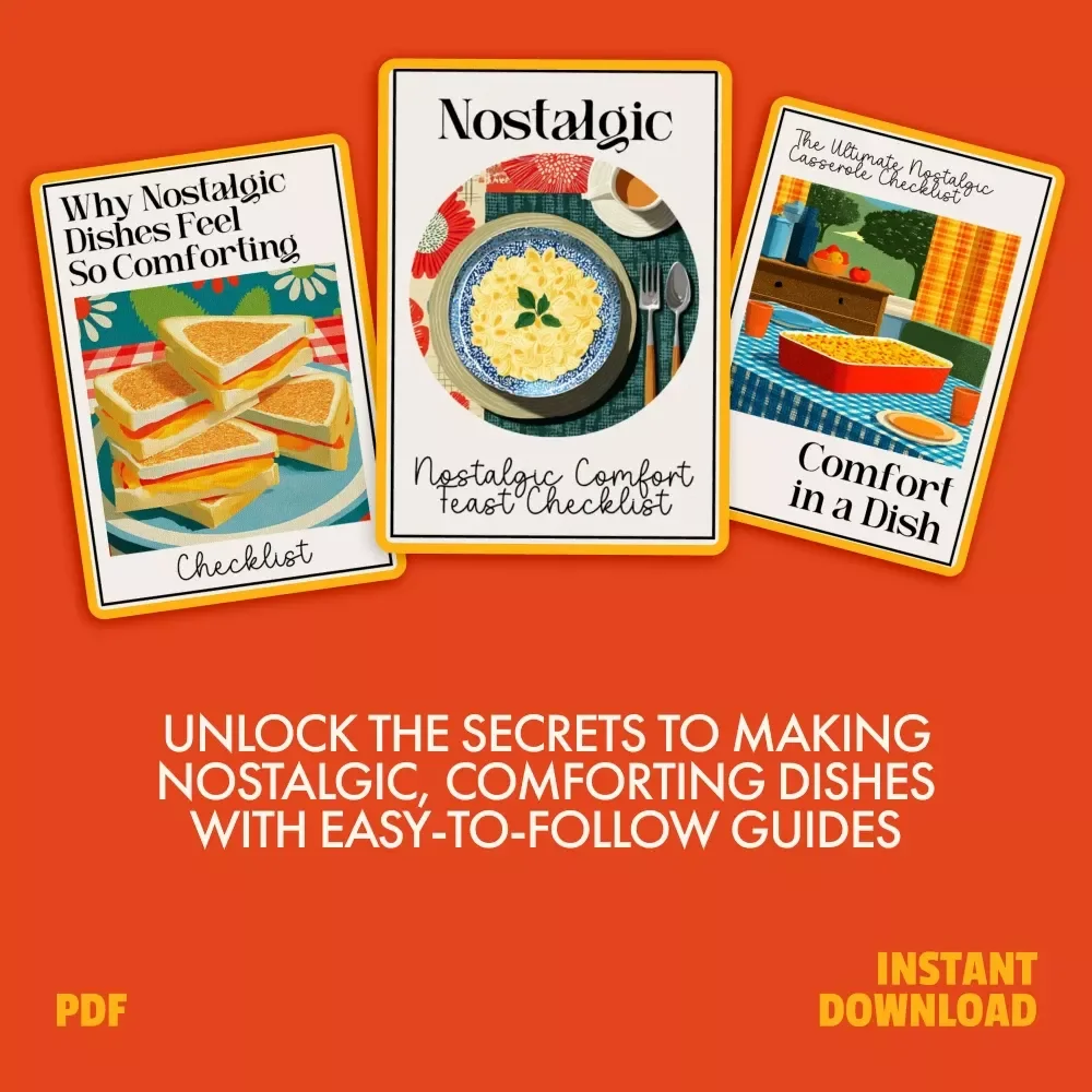 Cozy Nostalgia System for Simple Dishes: 3-in-1 Bundle of Comforting Recipes