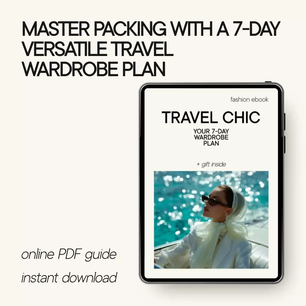 Travel Chic: Your 7-Day Wardrobe Plan – The Ultimate Guide to Packing Light and Stylish