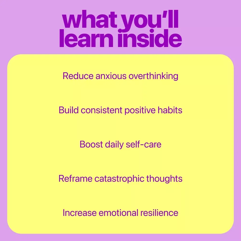 Think Happy: Affirmations Pack – Affirmations for Positive Thinking Bundle | 5-in-1 Digital Download for Mindset, Calm & Daily Motivation