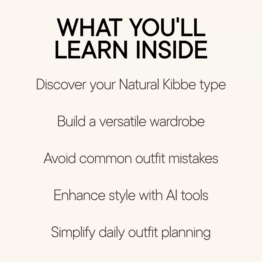 Wardrobe Magic for Natural Kibbe Styles Guide: Outfit Ideas for Effortless Style