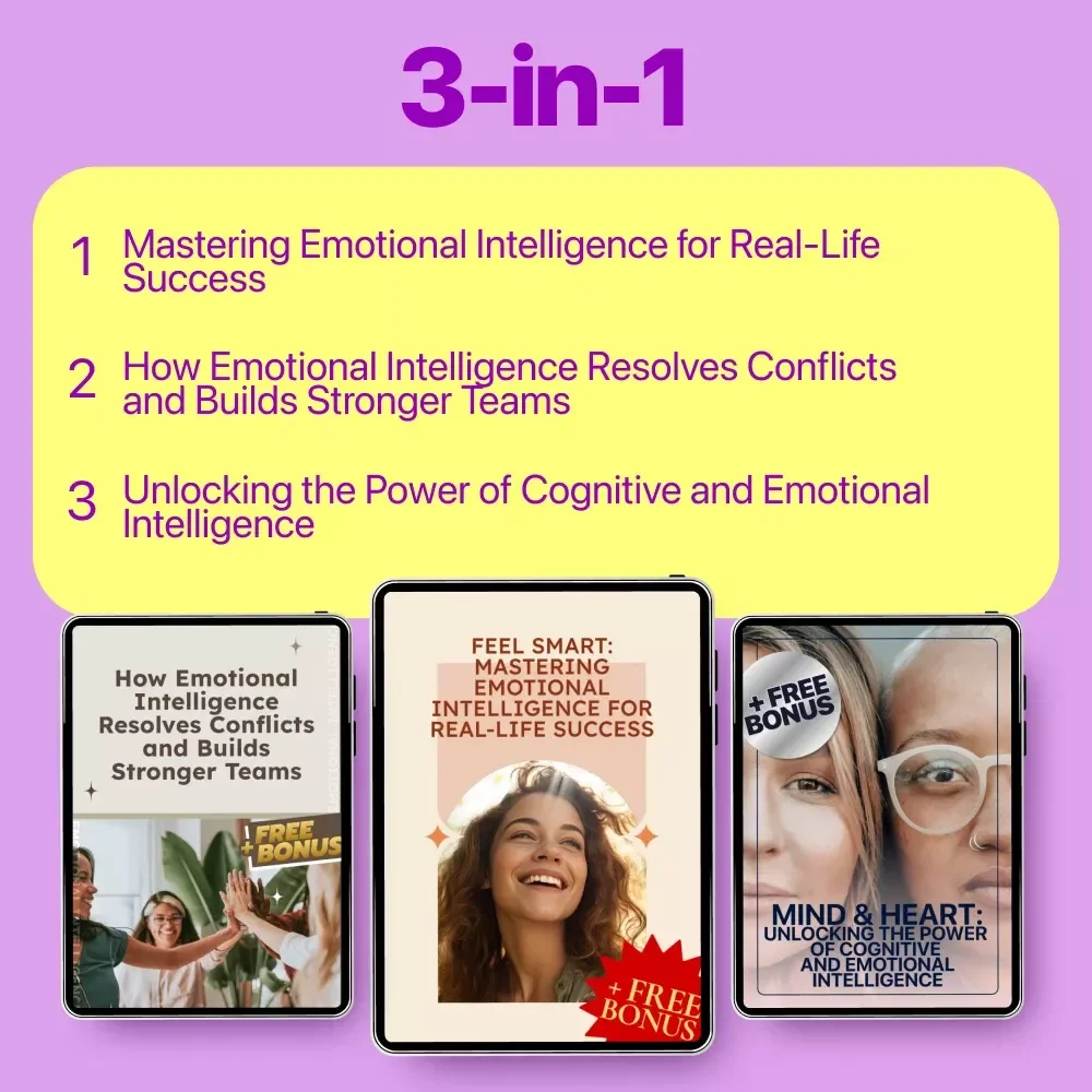Emotional Intelligence Explained: 3-in-1 Bundle for Success, Conflict Resolution, & Cognitive Power