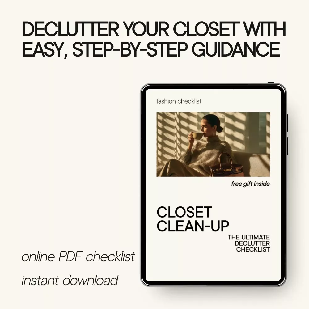 Closet Clean-Up: The Ultimate Declutter Checklist - Organize, Donate, and Sell Your Way to a Fresh Wardrobe
