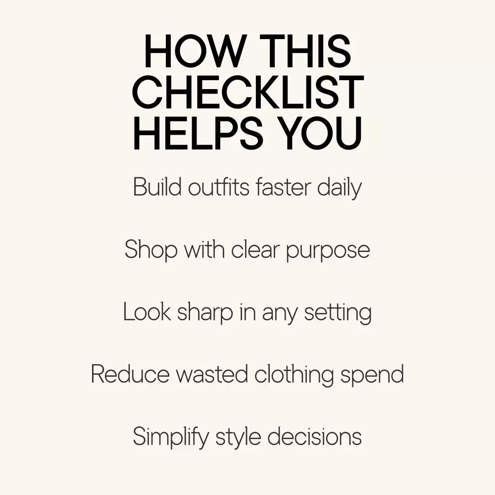 10 Wardrobe Essentials Every Man Needs | Minimalist Men’s Style Checklist | Build a Versatile, Timeless Closet