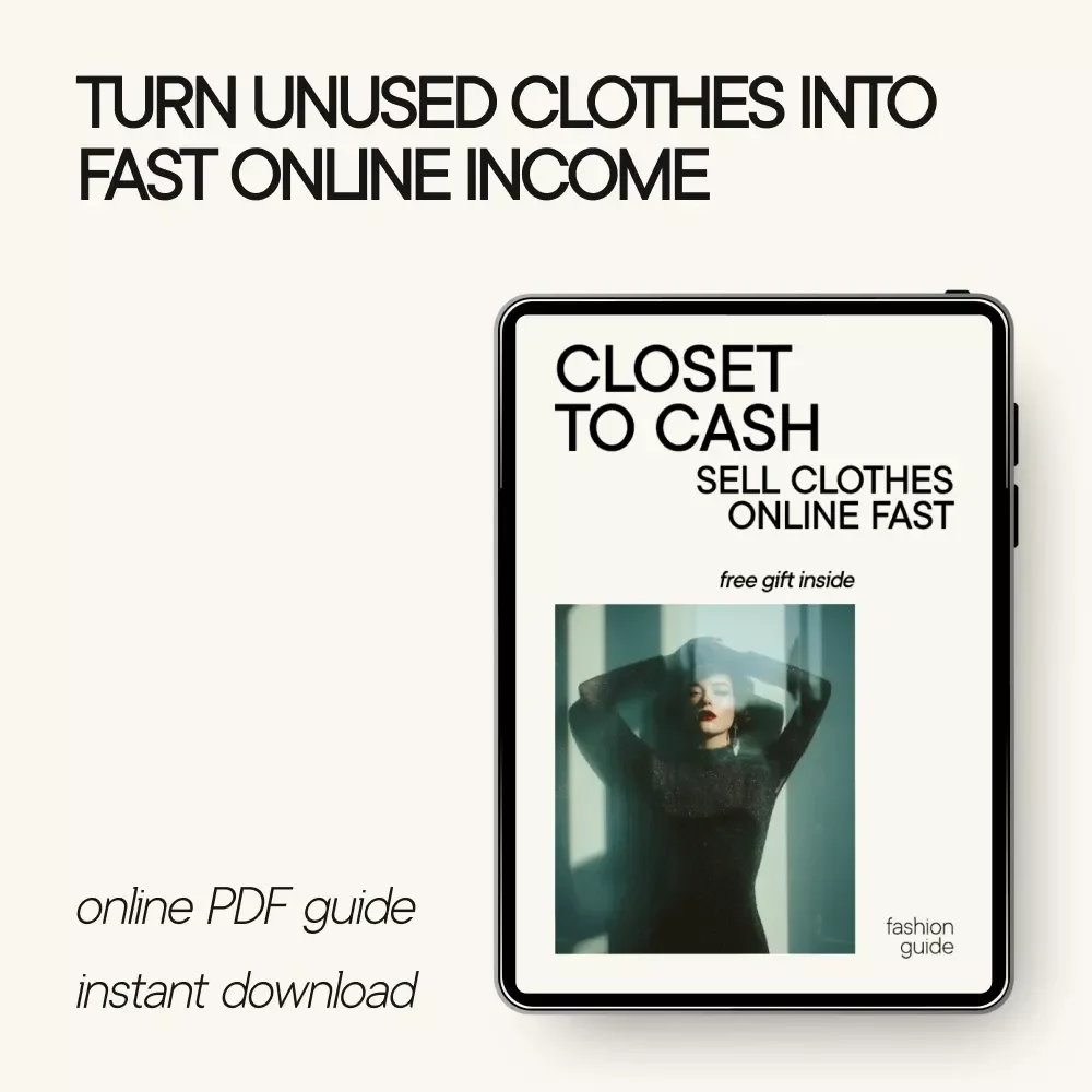Closet to Cash: Sell Clothes Online Fast – The Ultimate Guide for Turning Your Closet into Profit