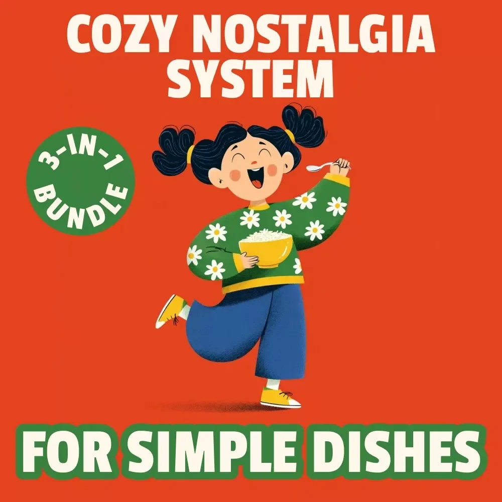 Cozy Nostalgia System for Simple Dishes: 3-in-1 Bundle of Comforting Recipes