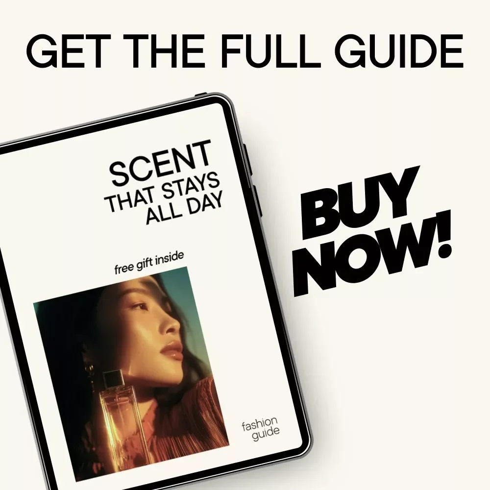 Scent That Stays All Day – Long-Lasting Perfume Guide, Fragrance Longevity eBook, How to Make Your Scent Last, Signature Scent Strategy Digital Download
