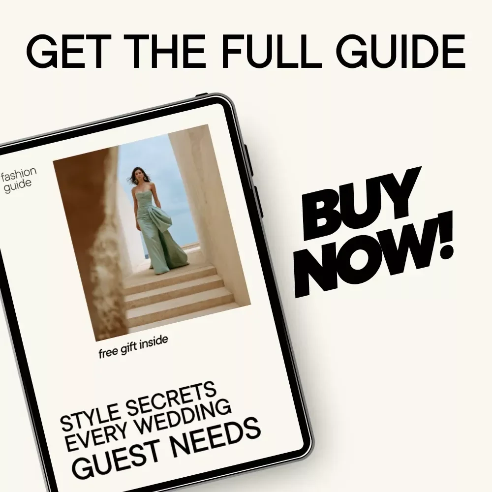 Style Secrets Every Wedding Guest Needs – Wedding Guest Style Guide, Wedding Dress Code eBook, Digital Download Outfit Checklist